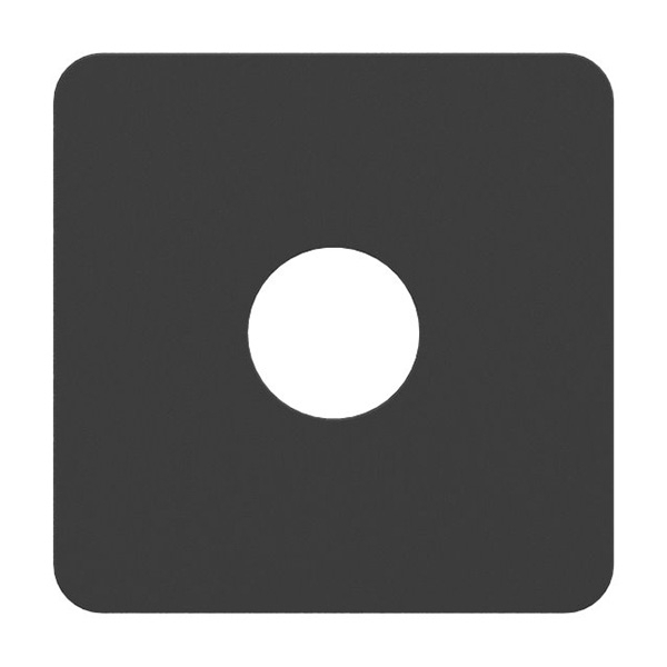 Ersatz-Plastikplaettchen fuer Lochblechhalter Durchmesser 25 mm-PLAeTTCHEN25.0