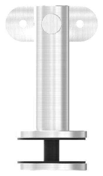 Handlaufhalter V2A Anschluss 42-4 mm Wandabstand 82 mm fuer Glas Gelenk-11-2063.4