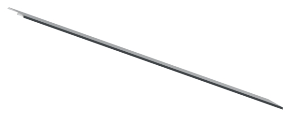 Design-Abdeckung fuer eleganza canopy- L- 1405mm- RAL7016-88-11VDE-AB-1400.7016