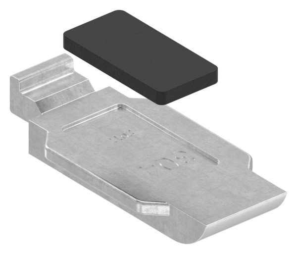 Sichtschutz Sicherungsboden Edelstahl V2A fuer Mod- 26-88-1126-EK-B.V2A