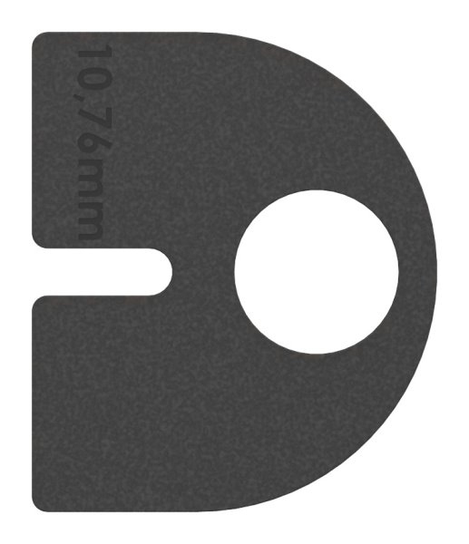1 Paar Gummis zu Glasklemme 50x40x26 mm AbZ fuer 10-76 mm Glas VSG-10-2111.0ABZ