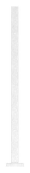 Edelstahlpfosten V2A 40 x 40 x 2-0 mm H- 880 mm zur Bodenmontage-88-1140561.240