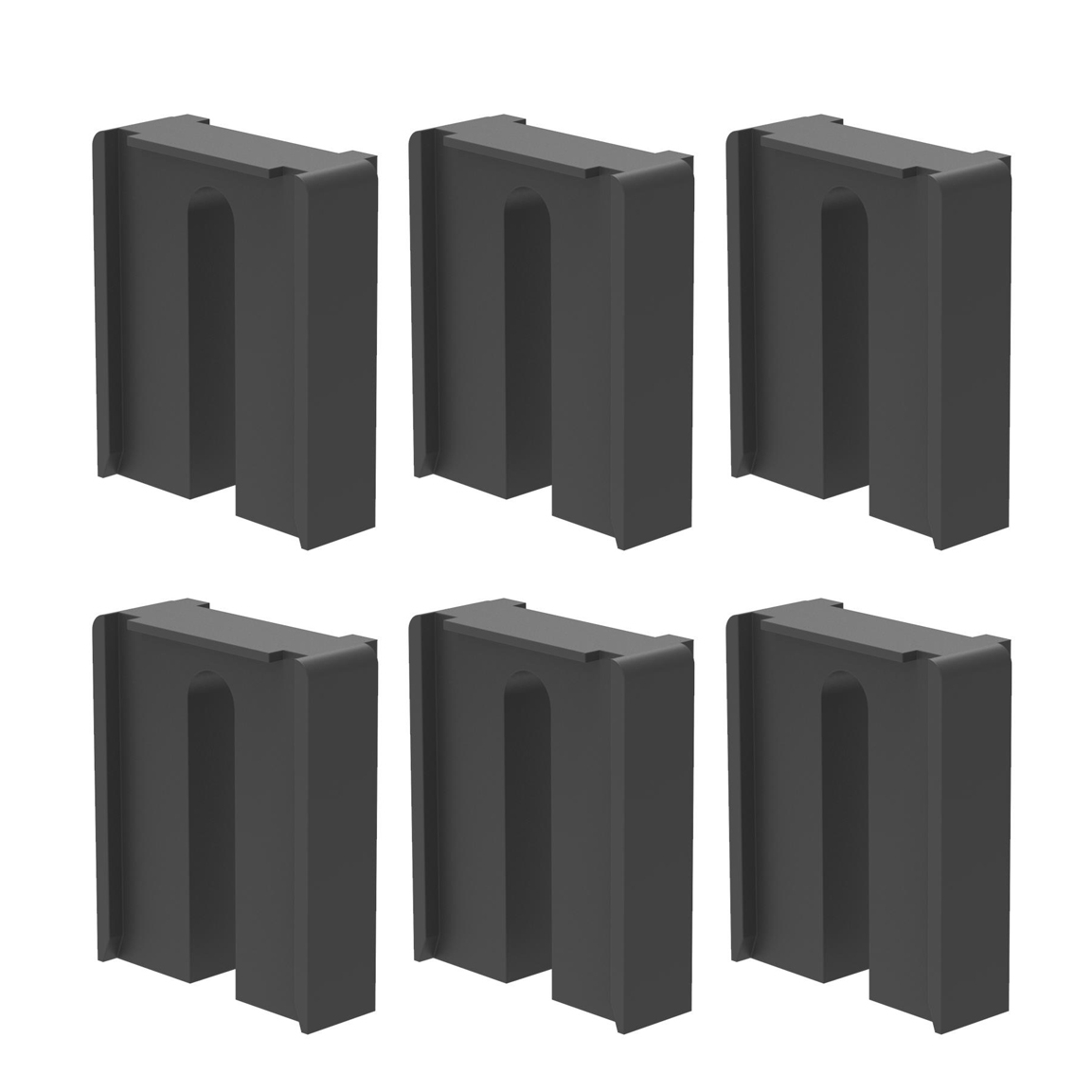 Abstandhalter Kunststoff 10 mm fr Kammprofil-89-11A1901PVC10-A.4