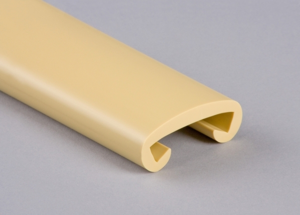 Kunststoffhandlauf Kunststoff 40 x 8 mm elfenbein Rolle 25 m-88-11F408.007