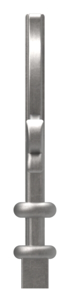 Zaunspitze - Hoehe- 140 mm - Material- 14x12 mm - Stahl S235JR- roh-30-2507.8