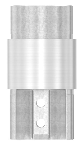 Rohrverbinder Edelstahl V4A fuer Nutrohr Ø 42-4x1-5 mm auf Rohr Ø 42-4x2-0 mm-88-1160344.V4A