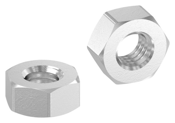 Sechskantmutter - Rechtsgewinde - Gewinde M4 - DIN 934- A2 - V2A-11-2860.4