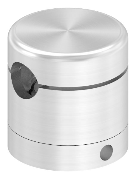 BRENK-fix® Grundhalter fuer Staebe Ø 10mm- ALU-88-11BR-R10M8.ALU