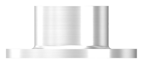 Wand- und Bodenanker Masse- Ø 70x5 mm fuer Rundrohr Ø 33-7 mm - V4A-11-3020.1