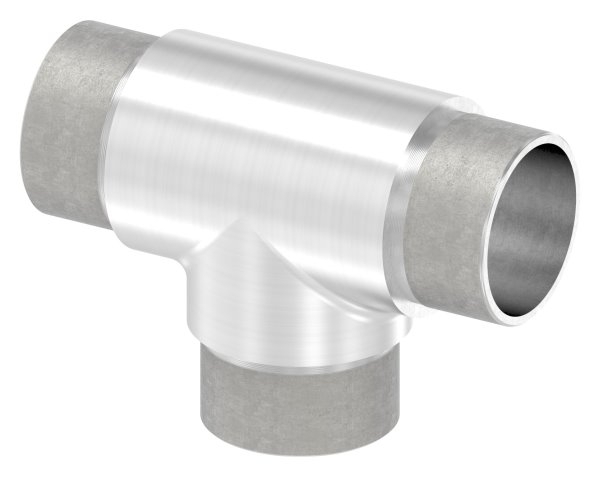 T-Stueck V2A fuer Rohr 42-4 x 2-5 mm zum Stecken-11-3679.4