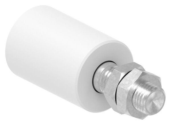 Fhrungsrolle Nylon Edelstahl V2A  40 x 60 mm Gewinde M16-88-11230-40.VA