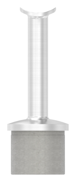 Einsteck-Handlaufhalter V2A fuer Rohr Ø 42-4x2-5 mm Handlauf Ø 42-4 mm-88-1160421-240.25