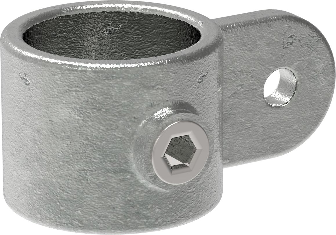 Rohrverbinder Gelenkauge einfach Ø 26-9 mm -3-4- - Temperguss verzinkt - 173MA27-173MA27