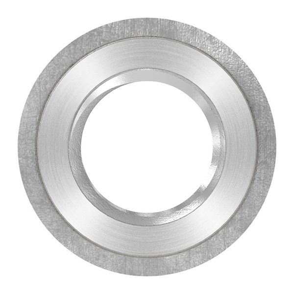 Gewindehuelse Edelstahl V2A M12 fuer Rohr Ø 33-7 mm geschliffen Korn 240-88-1151350-240.34