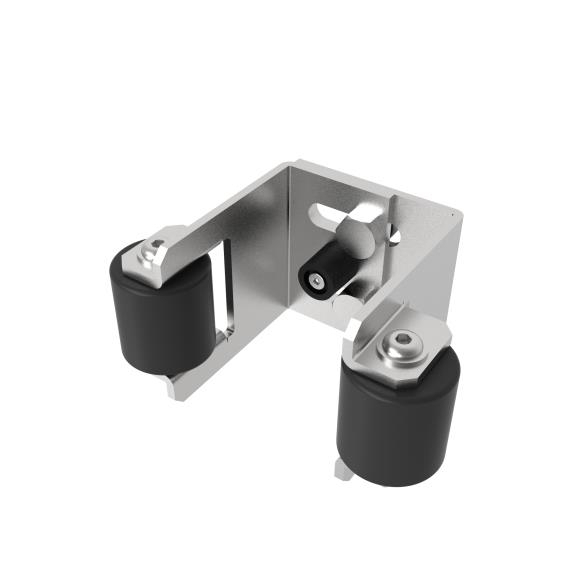 Obere Torfhrung Stahl verzinkt einstellbar 55-90 mm mit Gummirollen-89-11H375590-A.4