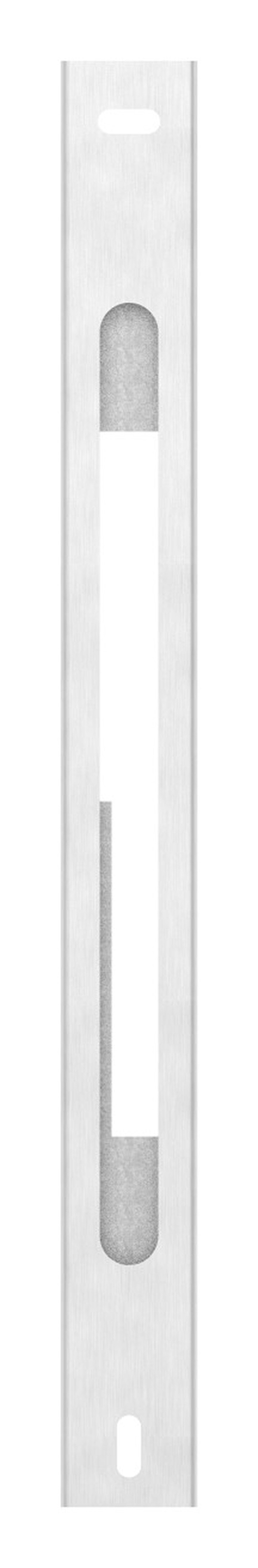 Gegenkasten zum Aufschrauben Edelstahl V2A Abstand 72-92 mm fuer 40 mm DIN Rechts geschliffen-88-1159115-240.R