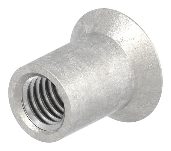 Huelsenmutter Edelstahl V2A M8x16 Senkkopf Innensechskant-88-1158382-240.8