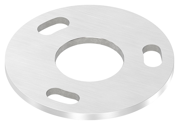 Ankerplatte Masse- Ø 120x6 mm Mittelbohrung- Ø 49 mm V2A-11-2278.4