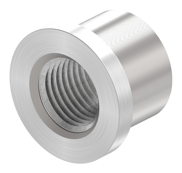Gewindehuelse Edelstahl V2A M12 fuer Torband-88-11120-M12.VAGH