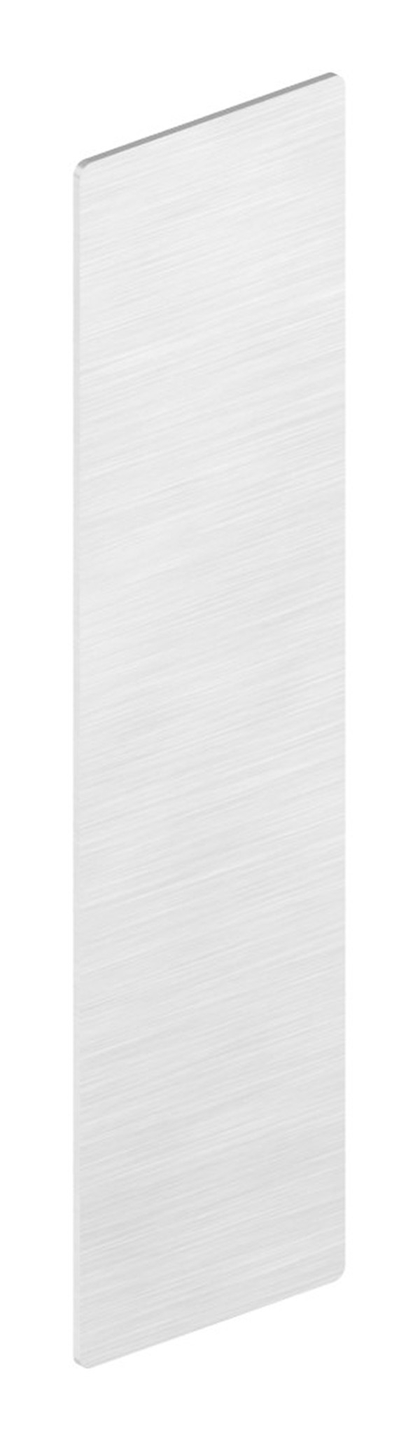 Endkappe - fuer Ganzglasgelaender - fuer Schraege bis 41° - Masse- 165x46-5x1-5 mm - Aluminium-12-3072.6