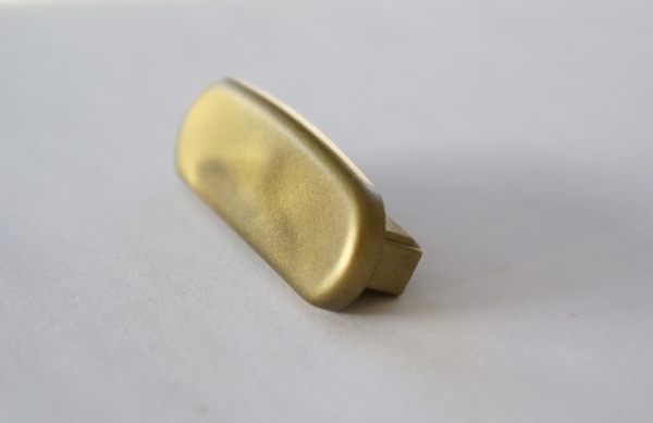Endkappe fuer Kunststoffhandlauf 40 x 8 mm- gold-88-11EK-F408.020