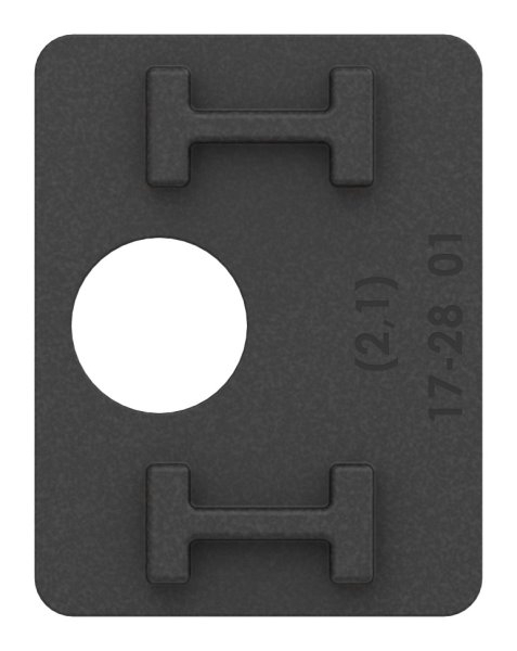 Gummieinlage Gummi fuer Glas 12-76 mm fuer Glasklemme Mod- 26-88-112613.GU