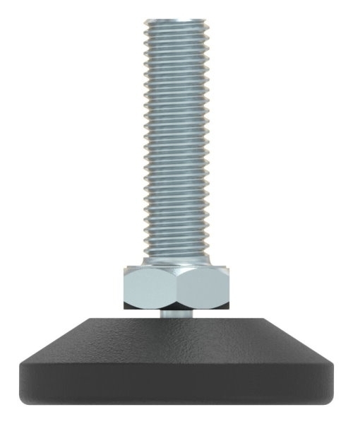 Stellfuss Kunststoff - Stahl Ø 38 mm M8x30 mit Innensechskant-88-11190-M830.38