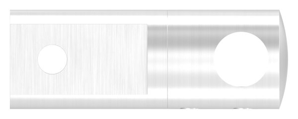Querstabhalter V2A Edelstahl – zwischen zwei FLACHeisen fuer Rundstaebe 12 mm-11-1071.4