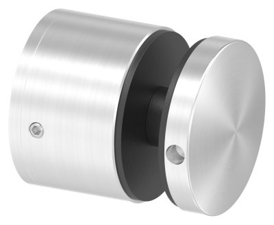 Glaspunkthalter Edelstahl V4A Ø 52 mm Klemmbereich 12-0-25-52 mm flach verstellbar-88-1160250.V4A
