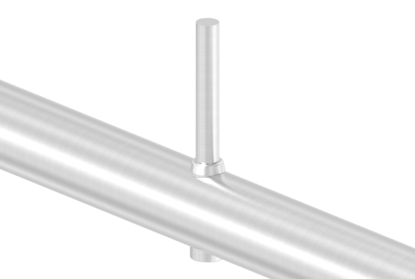 Ausgleichsstueck Edelstahl V2A fuer Rohr Ø 42-4 mm- Ø 18 mm- Bohrung Ø 7 mm-88-1151340-240.42