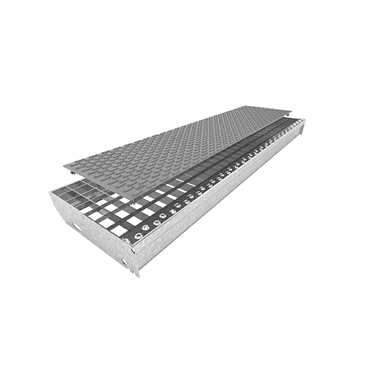 Gitterrostauflage Kunststoff 800x200 mm Schiefergrau 10 Stueck - MEA Floor-26-MATTEGENOPPT.0