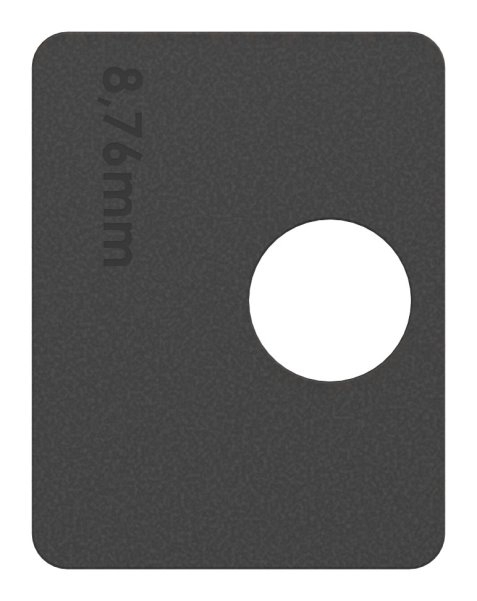 Gummieinlage Gummi fuer Glas 8-76 mm VSG fuer Glasklemme Modell 26-88-112609.GU