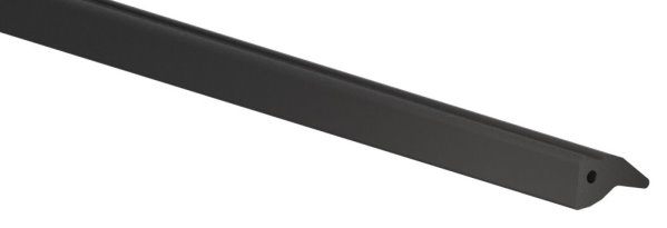 Montage-Set Aluminium eloxiert fuer Glas 21-52 mm- L 3000 mm eleganza canopy-88-11VDE-GU-3000.21