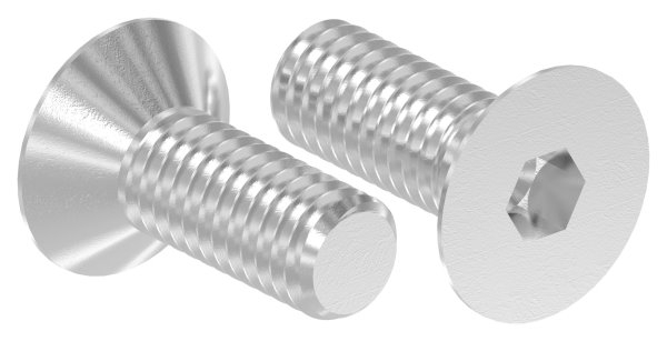 Senkkopfschraube V2A M6x16 Innensechskant ISO 10642-13-0002.4