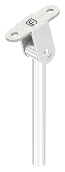 Stift mit Anschlussplatte und Gelenk fuer LED-Handlauf- V2A-88-11LED-NU-02-240.KD