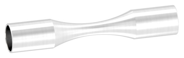 Rundstabverbinder V2A fuer Ø 12 mm Rund L 80 mm Ø 14 mm zum Biegen-11-1633.4