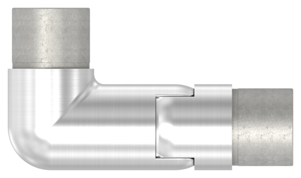 Gelenkstueck V2A fuer Rohr Ø 42-4 x 2-0 mm links geschliffen zum Stecken-88-1156258-320.L