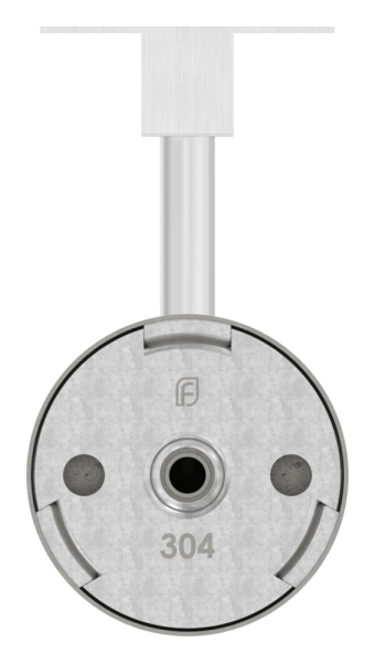 Handlaufhalter V2A fuer Nut 24x24 mm Buegel Ø 12 mm LED Handlauf verschweisst-88-1160495.240
