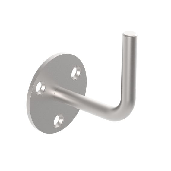 Handlaufhalter Edelstahl AISI 304 fuer Wandmontage geschliffen-89-11A0118370-A.4