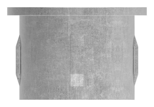 Stahlstopfen - flach - fuer Rohr Ø 42-4 x 3-0-3-5 mm - Stahl -Roh- S235JR-30-2965.8