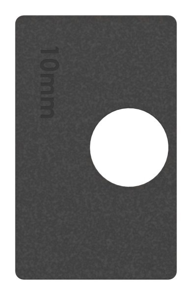 1 Paar Gummis zu Glasklemme 45x45x26 mm AbZ fuer 10 mm Glas ESG-10-3010.0ABZ