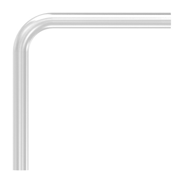 Bogen 90° zum Schweissen aus Rundrohr- Ø 26-9x2-0 mm V2A-11-3772.4
