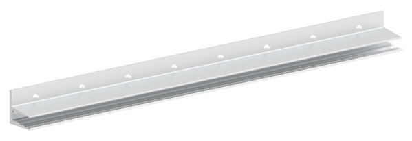 Vordachprofil Aluminium eloxiert L = 1605 mm mit ETA-88-11VDE-1600.ALU