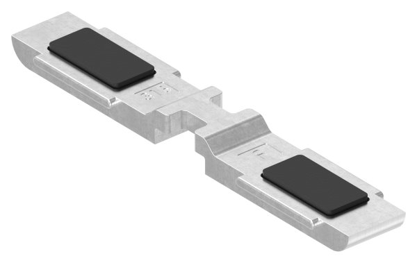 Sichtschutz Sicherungsboden Edelstahl V4A fuer Mittelklemme Mod- 26-88-1126-MK-B.V4A