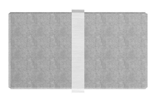 Verbinder - fuer Rechteck-Nutrohr- 60x40 mm - V2A-12-2311.4