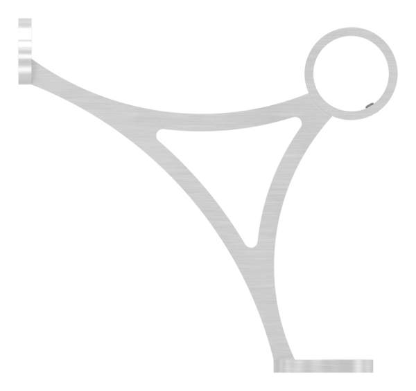 Fusslaufstuetze fuer Ø 33-7 mm V2A-11-3100.4