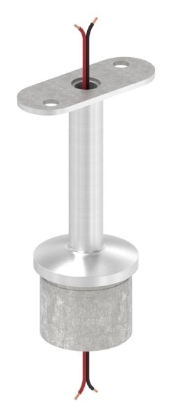 Handlaufhalter V4A fuer Rohr Ø 42-4 x 2-5 mm- Stift Ø 14 mm- fuer LED Handlauf flach-88-1160419-V4A-25.LED