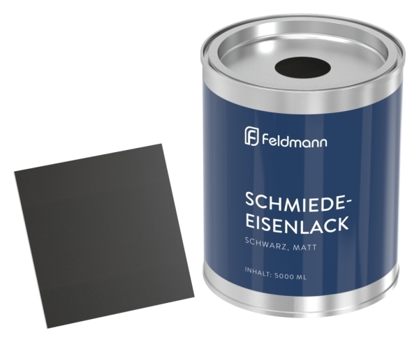 Schmiedeeisenlack 5 L schwarz matt-88.117001