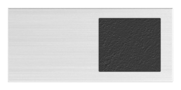 Halteboden fuer Glas Anschluss Flach - Edelstahl V2A-10-5308-4-1.10