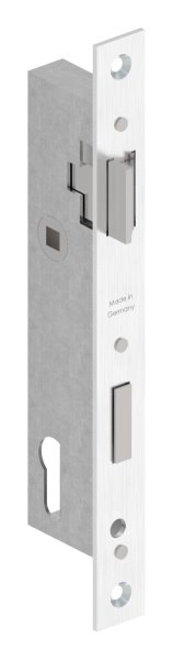 Rohrrahmenschloss verzinkt- Abstand 92 mm- Dornmass 30 mm- Stulpe Edelstahl-11-3922.4